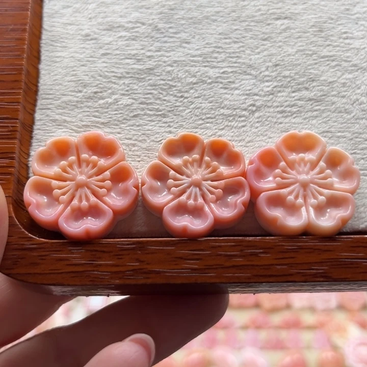 J***）贝壳手串/手链粉贝大樱花