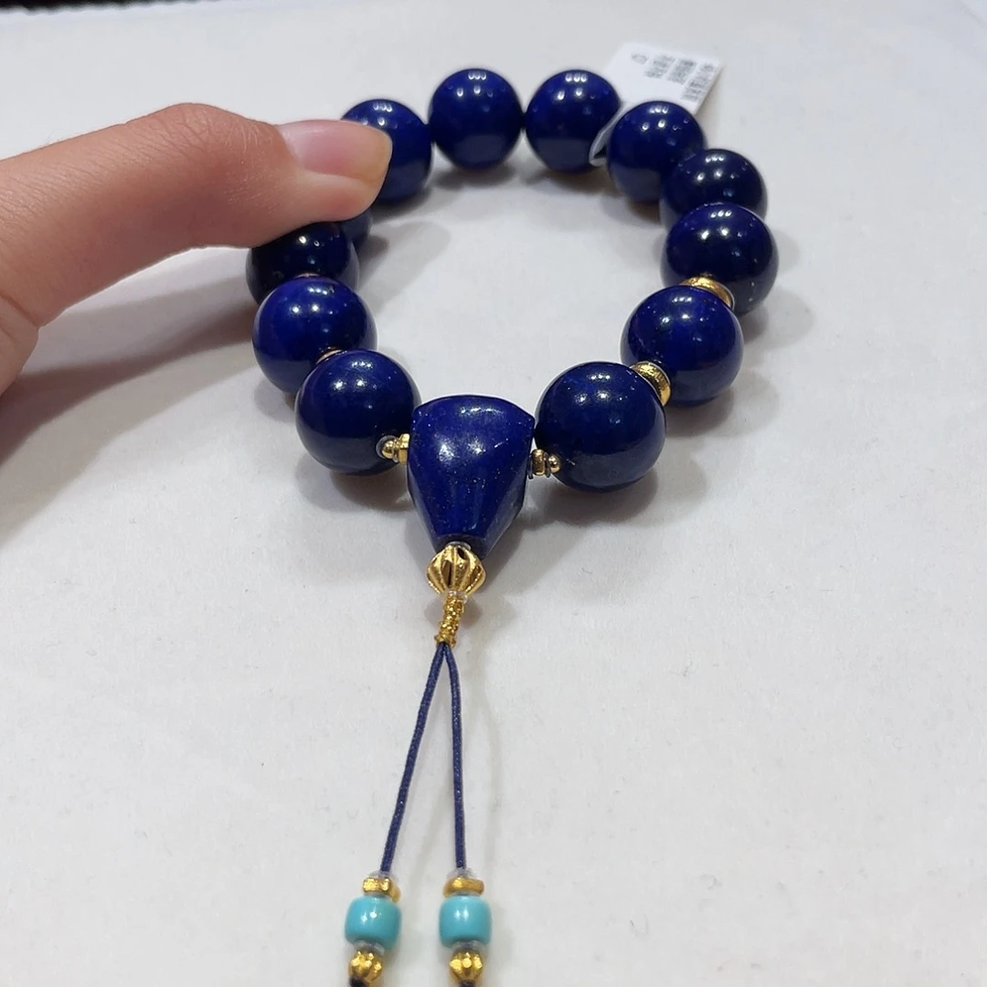青金石未镶嵌手串