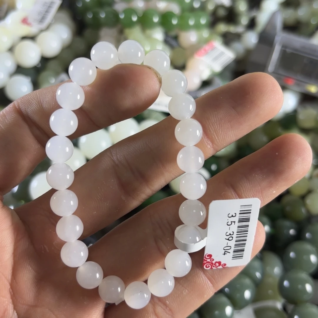 和田玉手链未镶嵌77