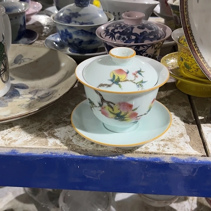 摆件陶景德镇陶瓷餐具套装