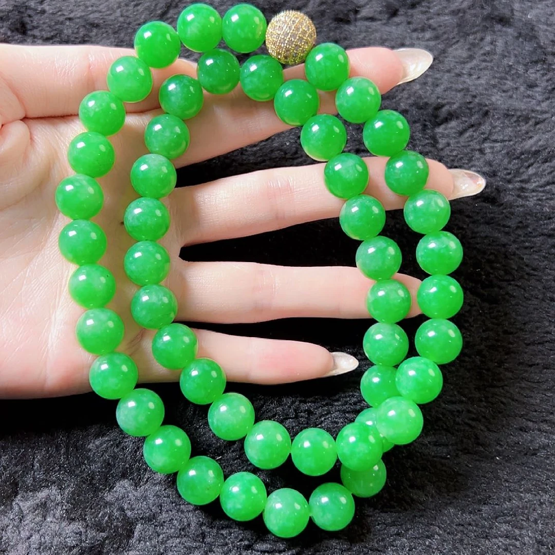 翡翠未镶嵌颈饰签收后24小时鉴赏期，过时不退