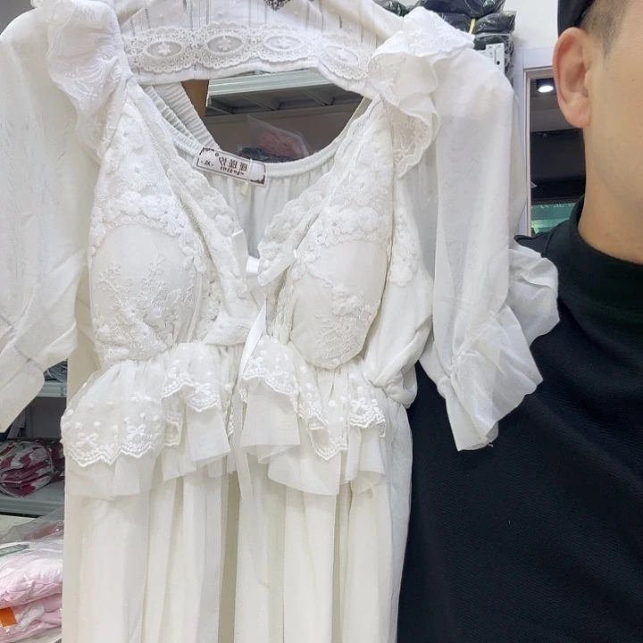 三醋酯纤维宫廷风家居服