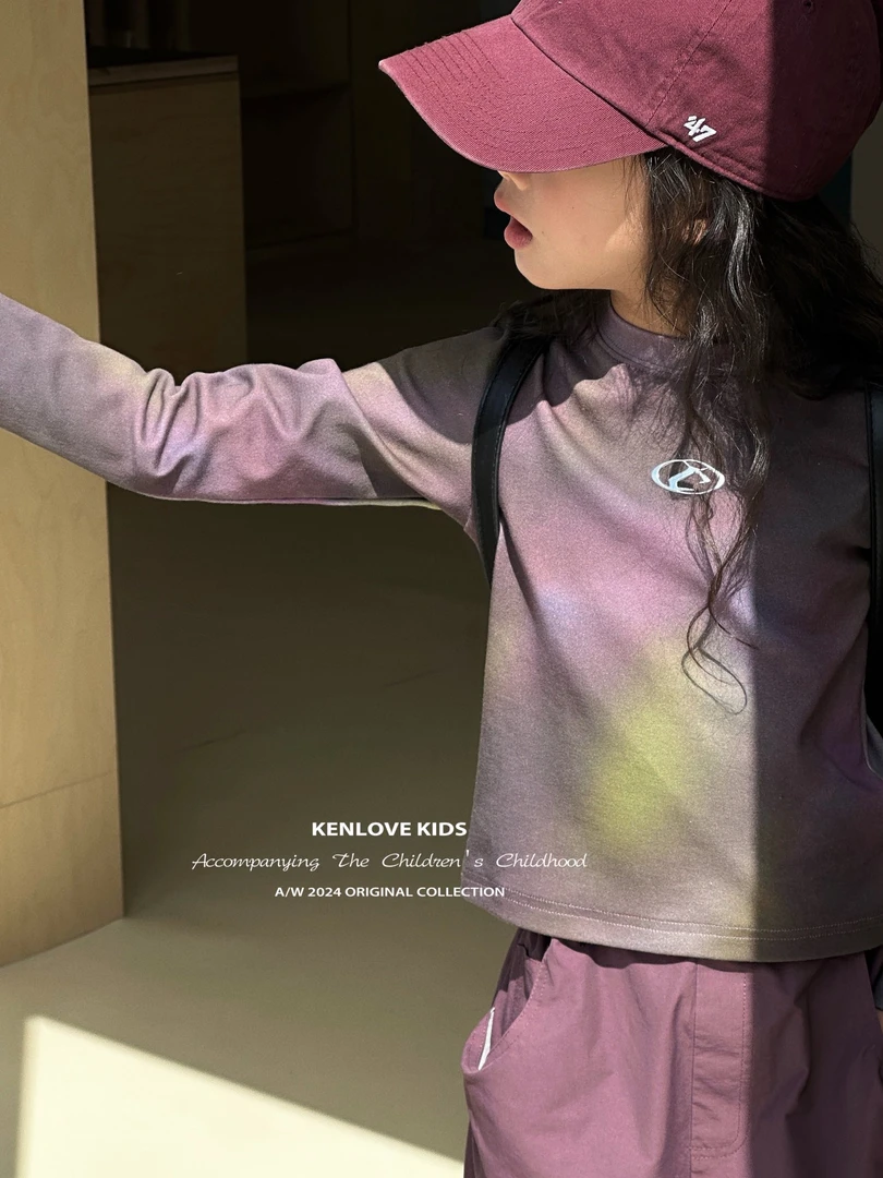 【衣佳】7292扎染长袖T恤