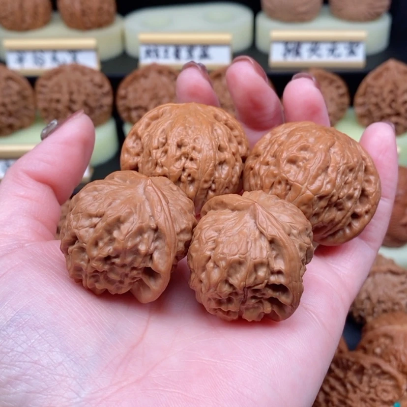 【闪购商品】文玩核桃吊坠ö****?铁锤石门元宝