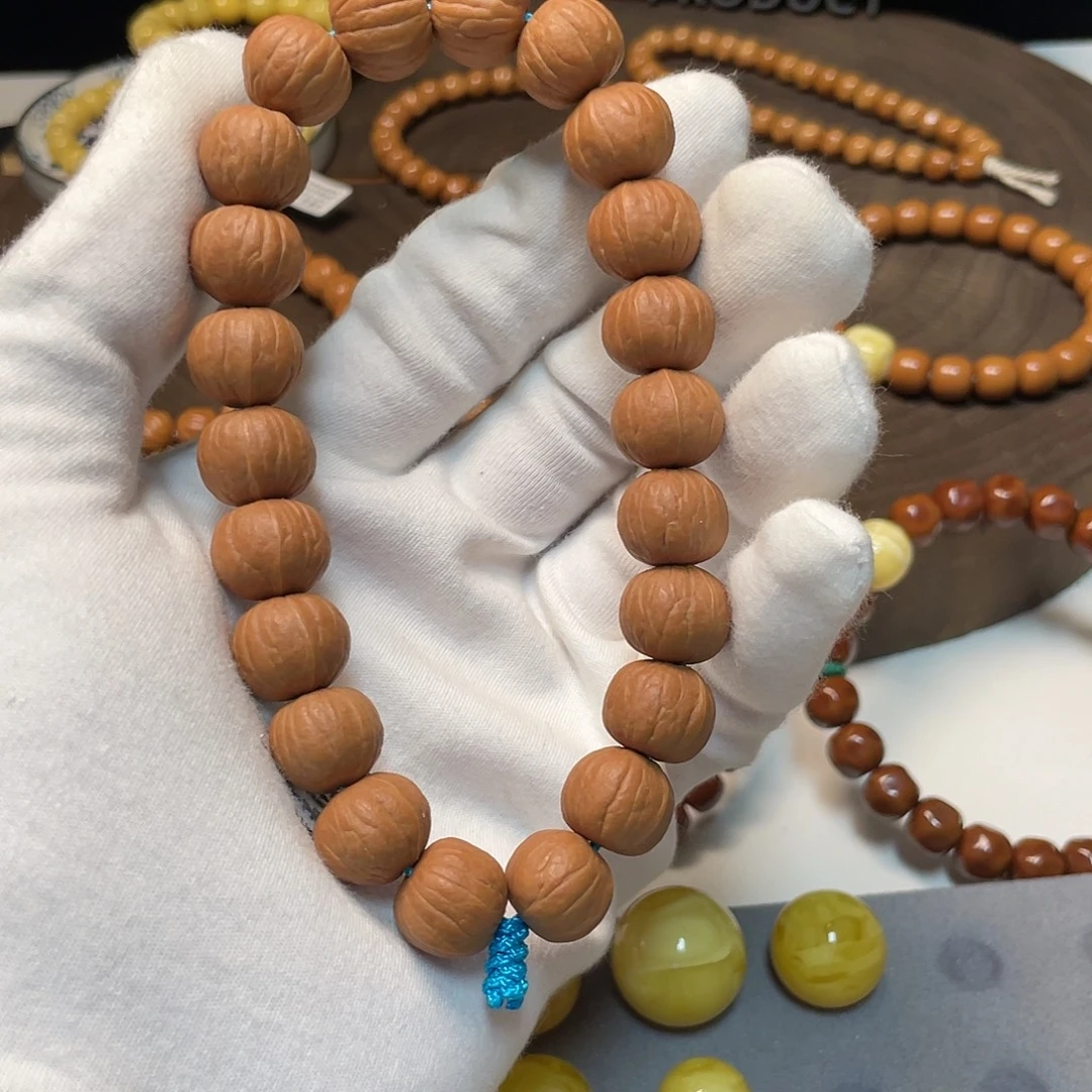 手串猴头核桃原皮南瓜