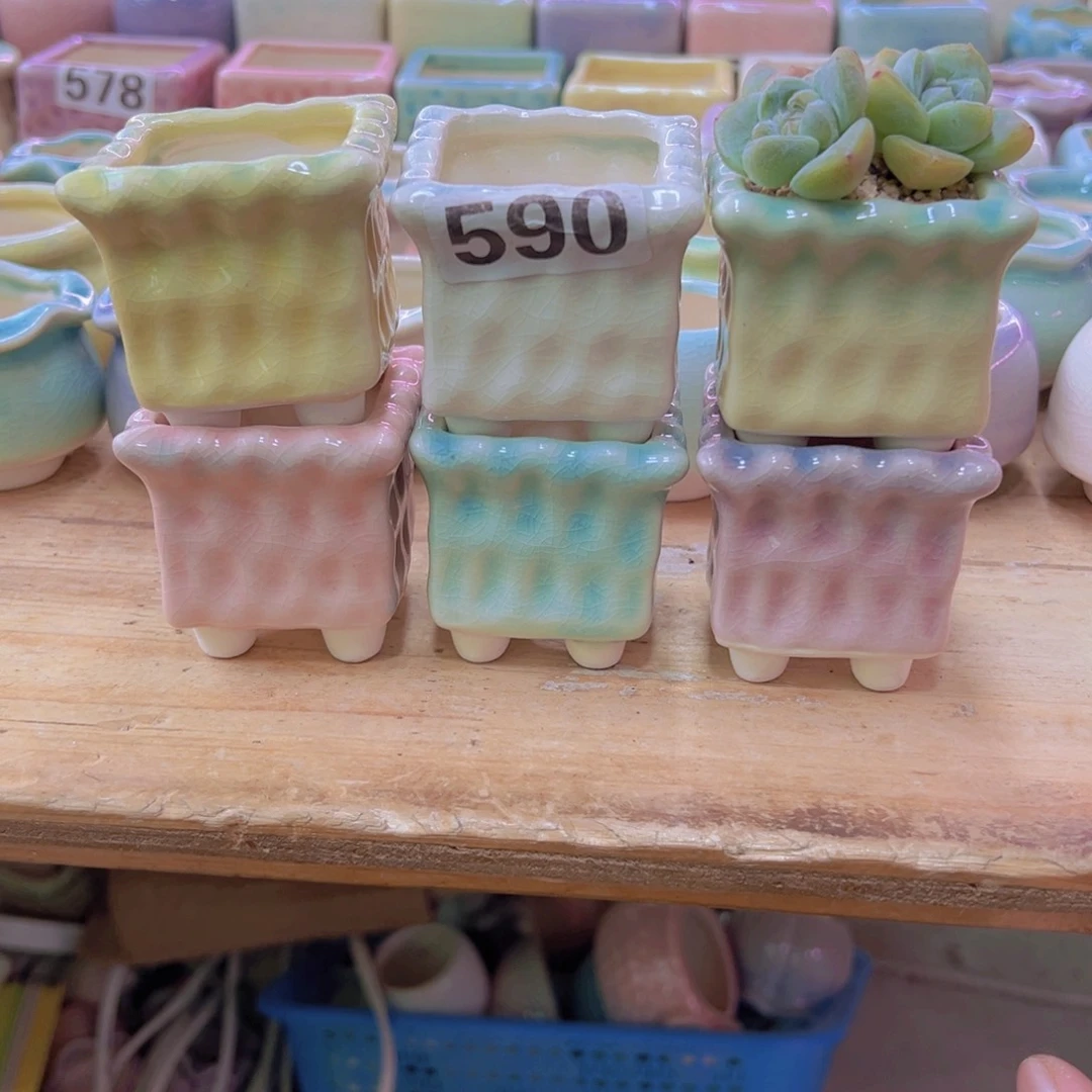 陶瓷花盆当场凑满12包邮