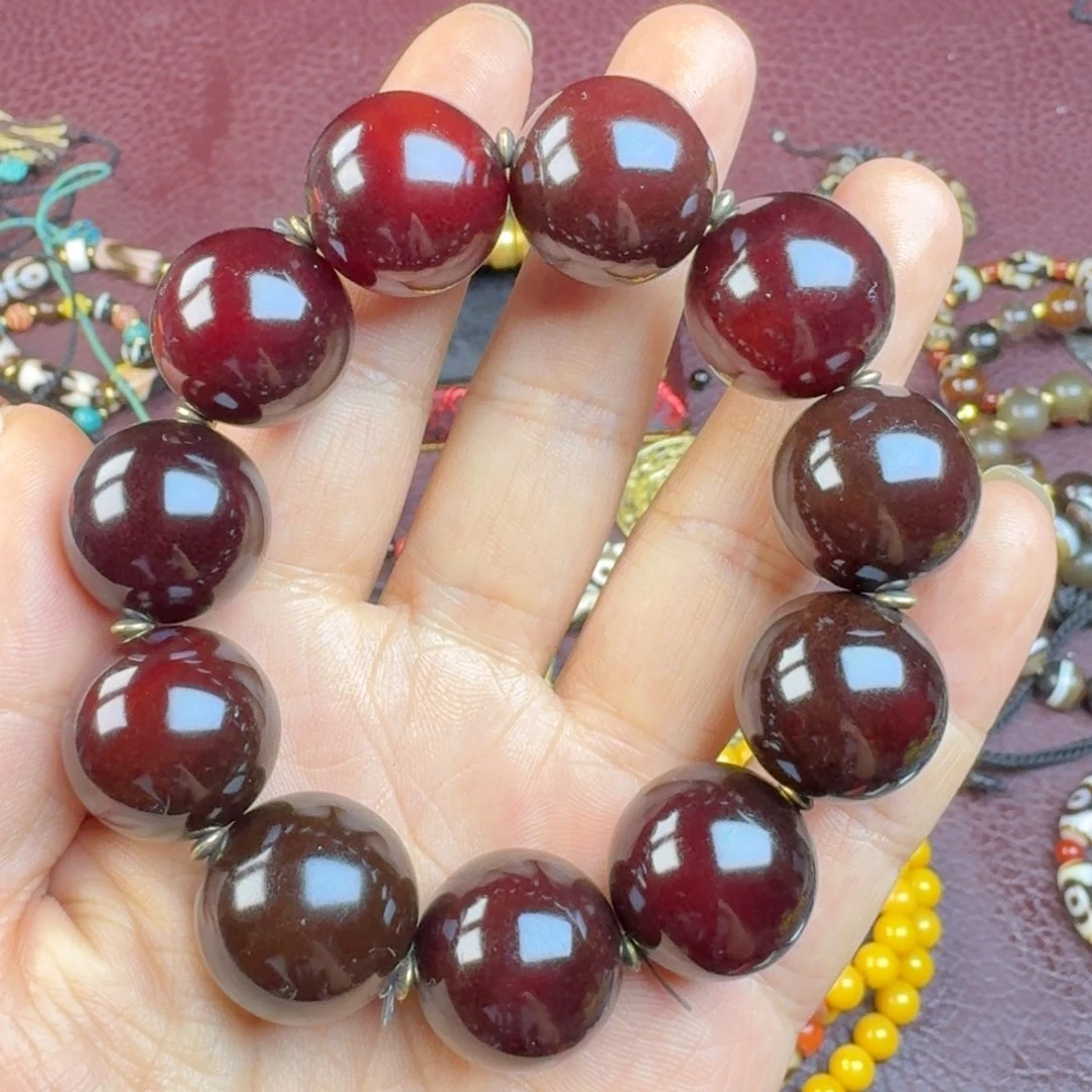 玻璃颈饰扎西强推荐藏传一件