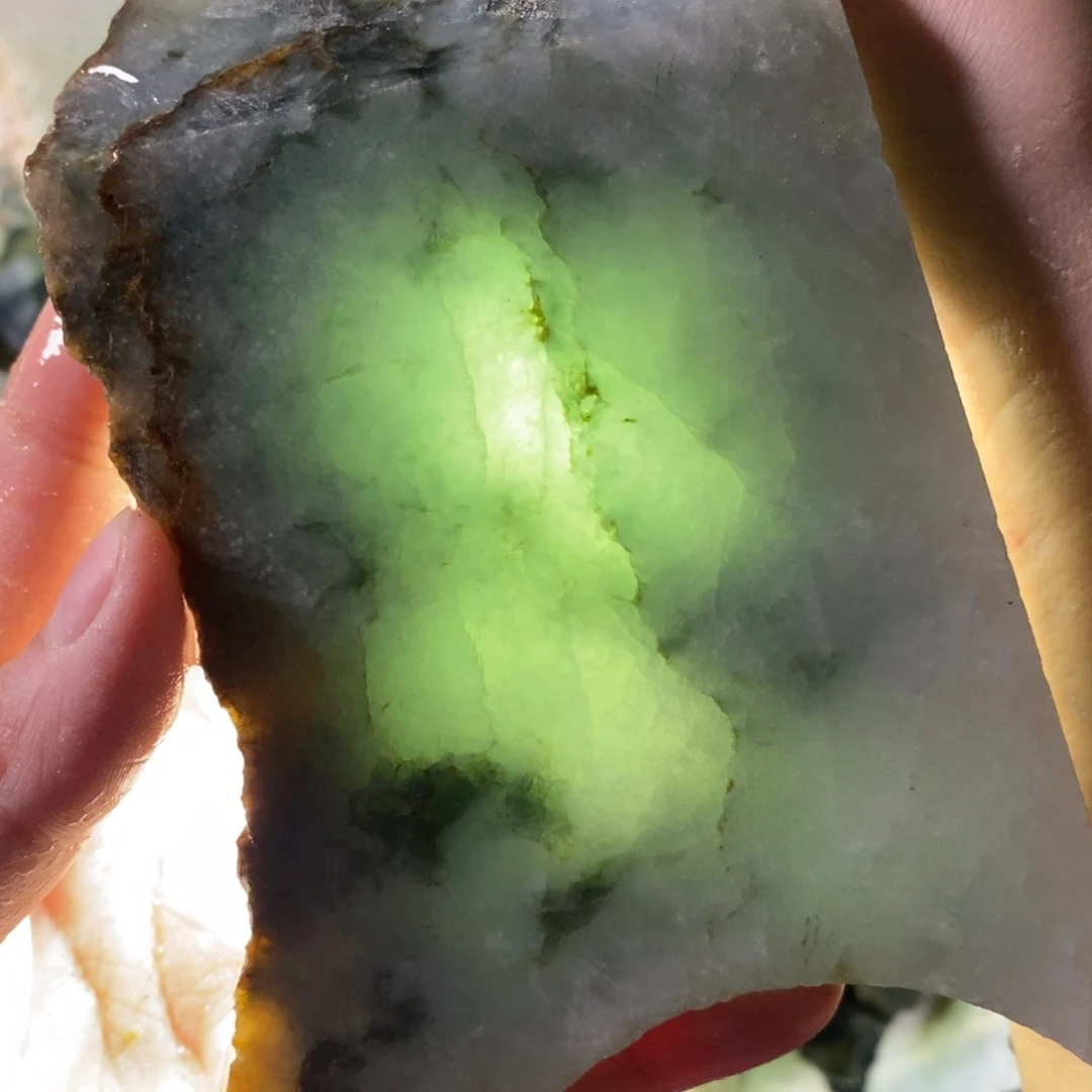 颈饰未镶嵌翡翠天然翡翠