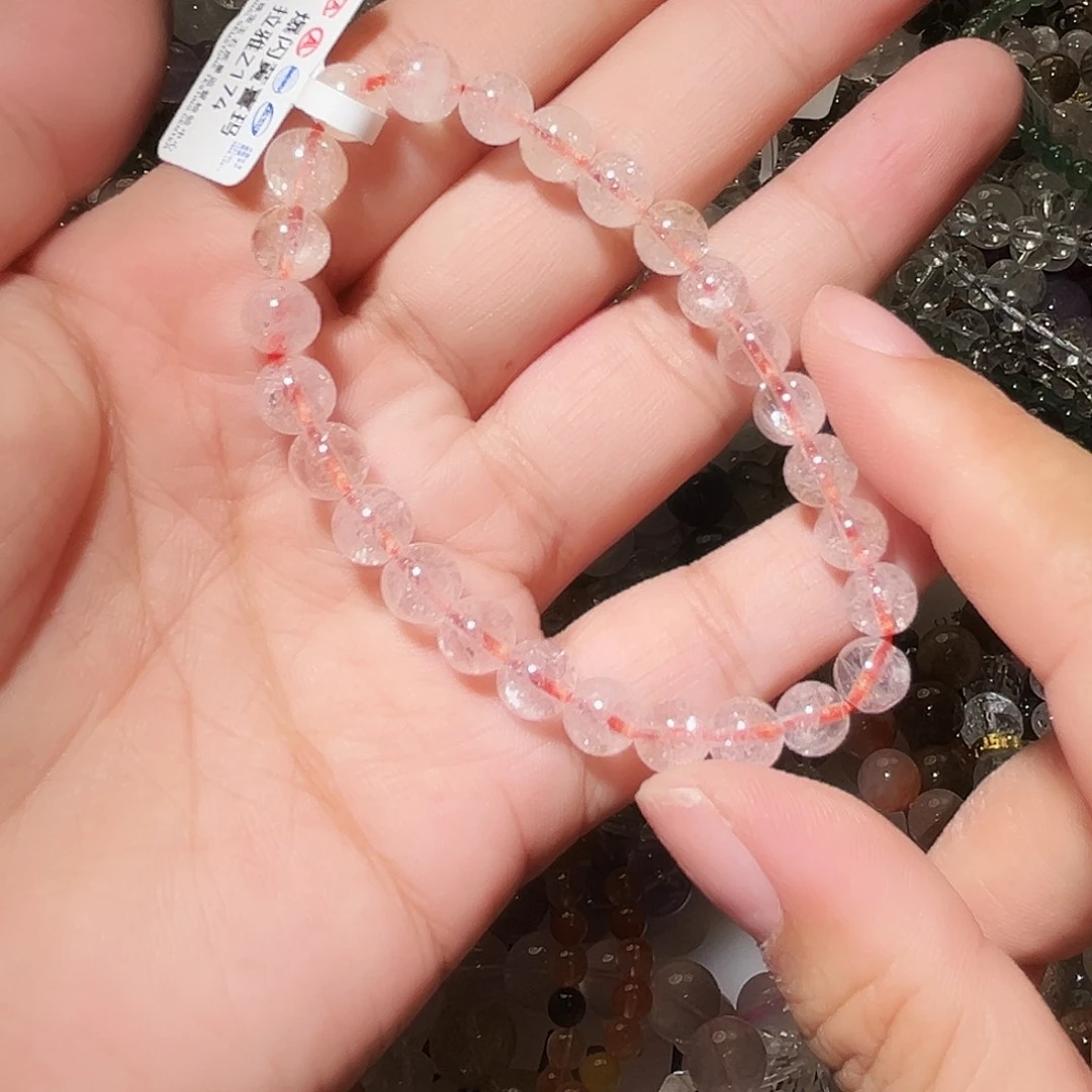水晶手链未镶嵌黄喜马拉雅水晶