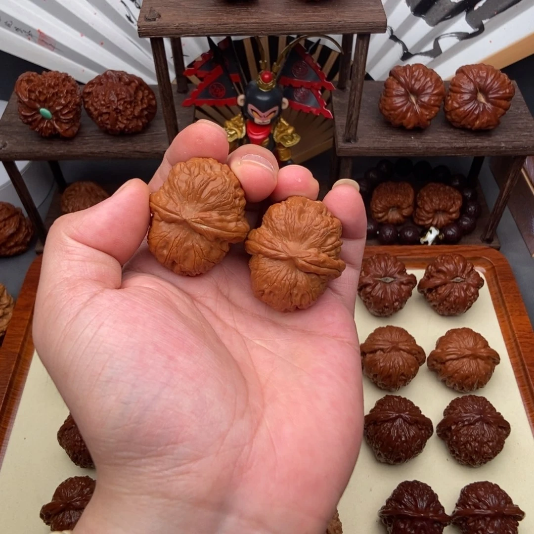 41尺全品元宝文玩核桃