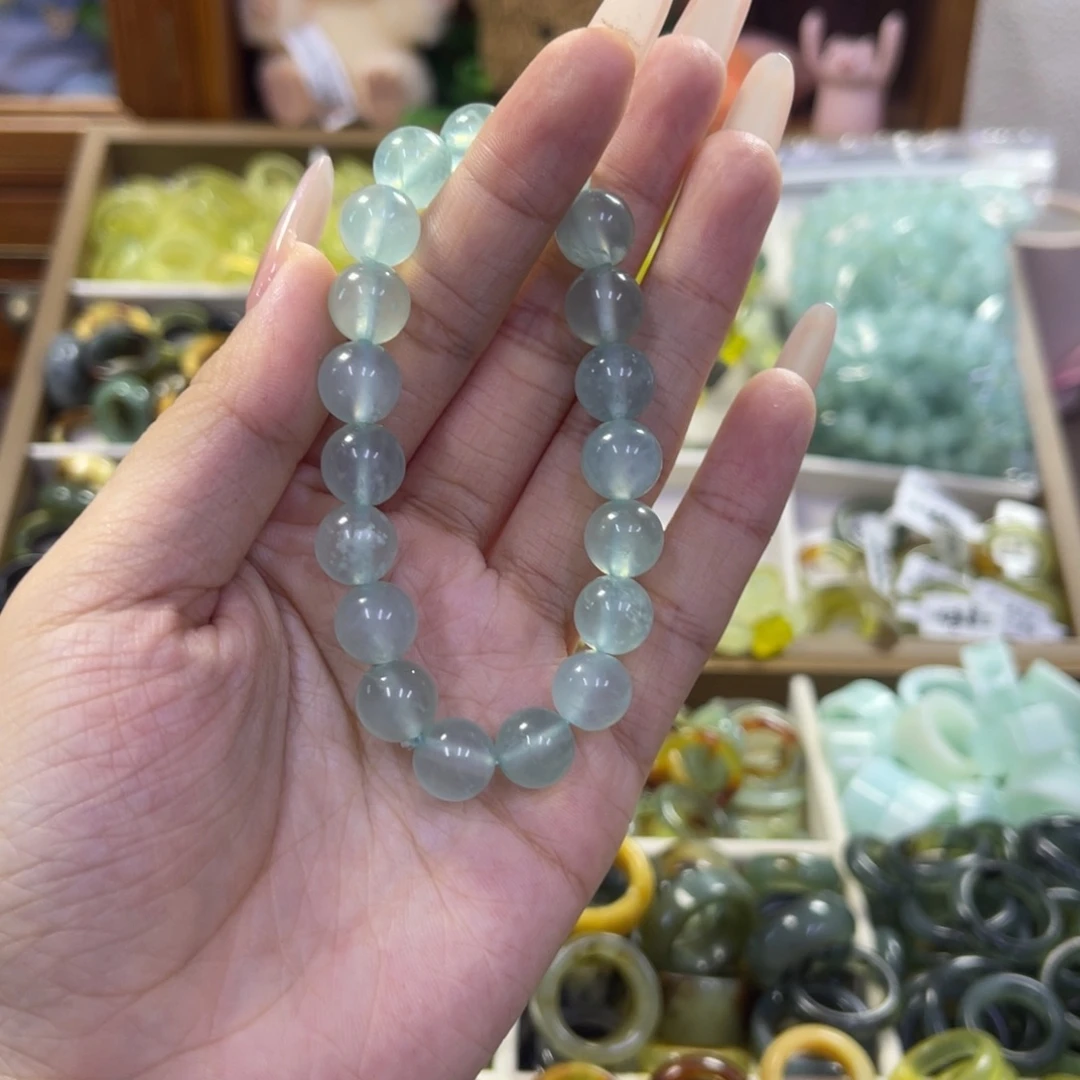 蛇纹石玉未镶嵌手镯11