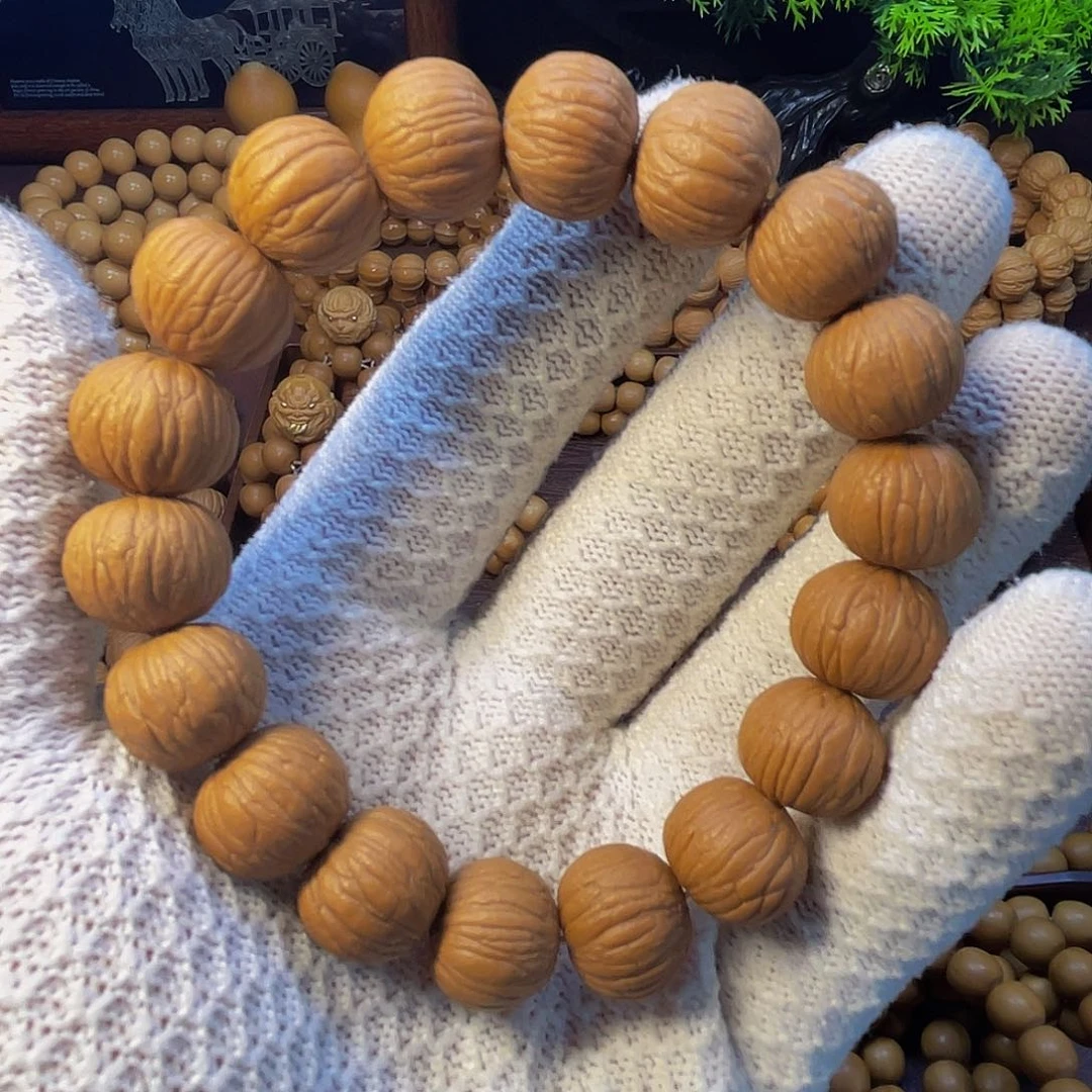 核桃手串/手链猴头土豪福利