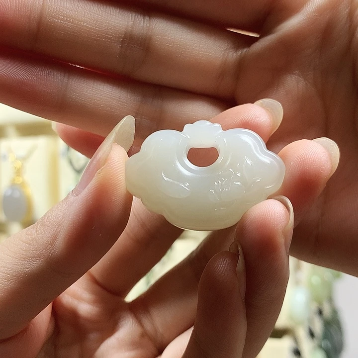 颈饰未镶嵌和田玉泡***泡