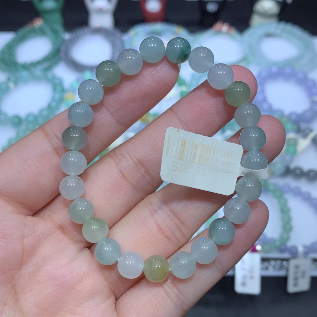 翡翠未镶嵌手串天然