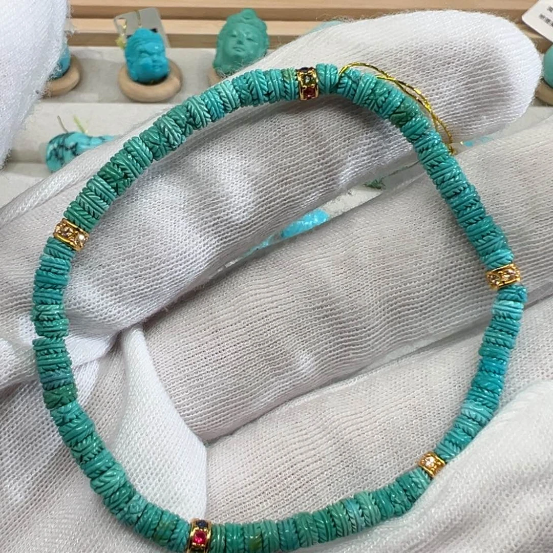 绿松石雯雯未镶嵌