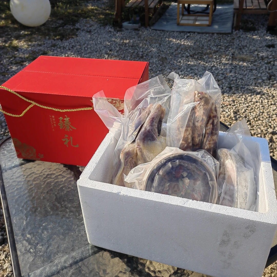 农家纯手工自制年货礼盒4件套