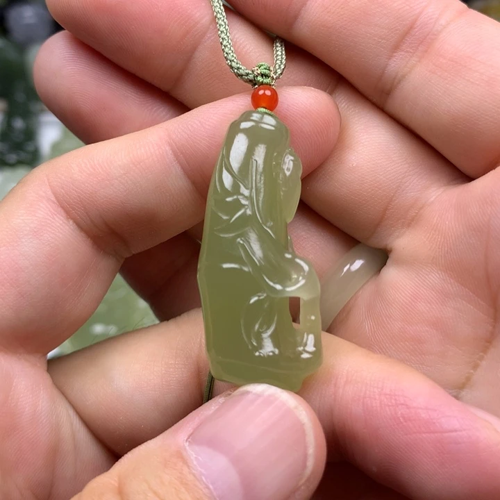 颈饰未镶嵌和田玉