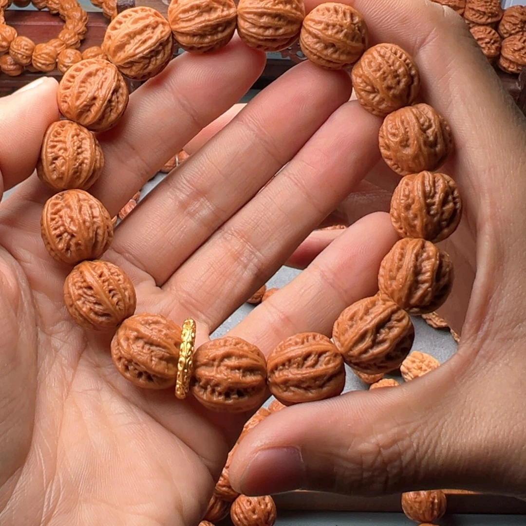 手串文玩核桃17京八棱粗筋