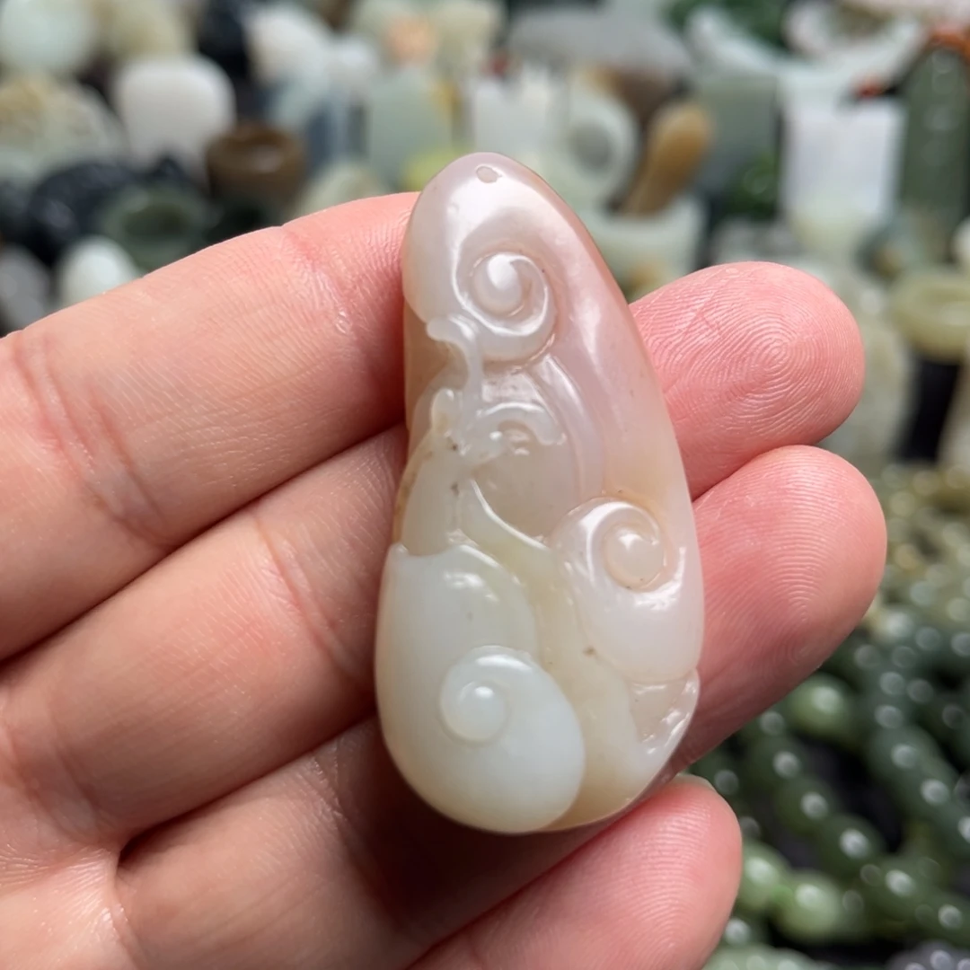 和田玉（子料）未镶嵌吊坠(不含链)