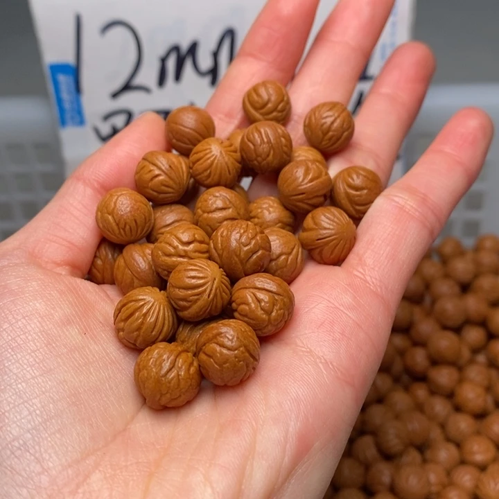 用***0手串桃核11mm左右野生红锦鲤12颗（打孔）