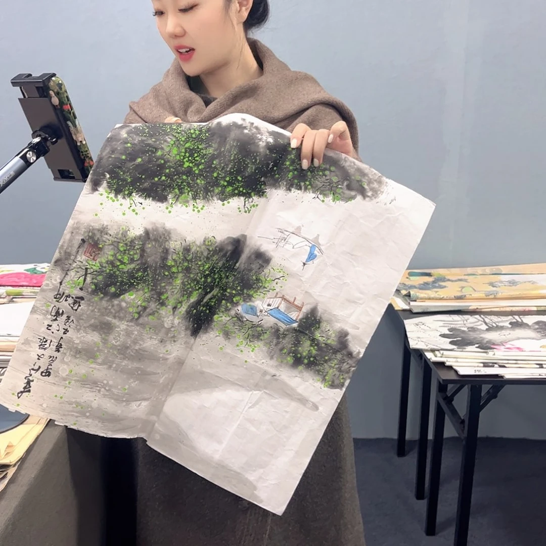 国画国画老师作品