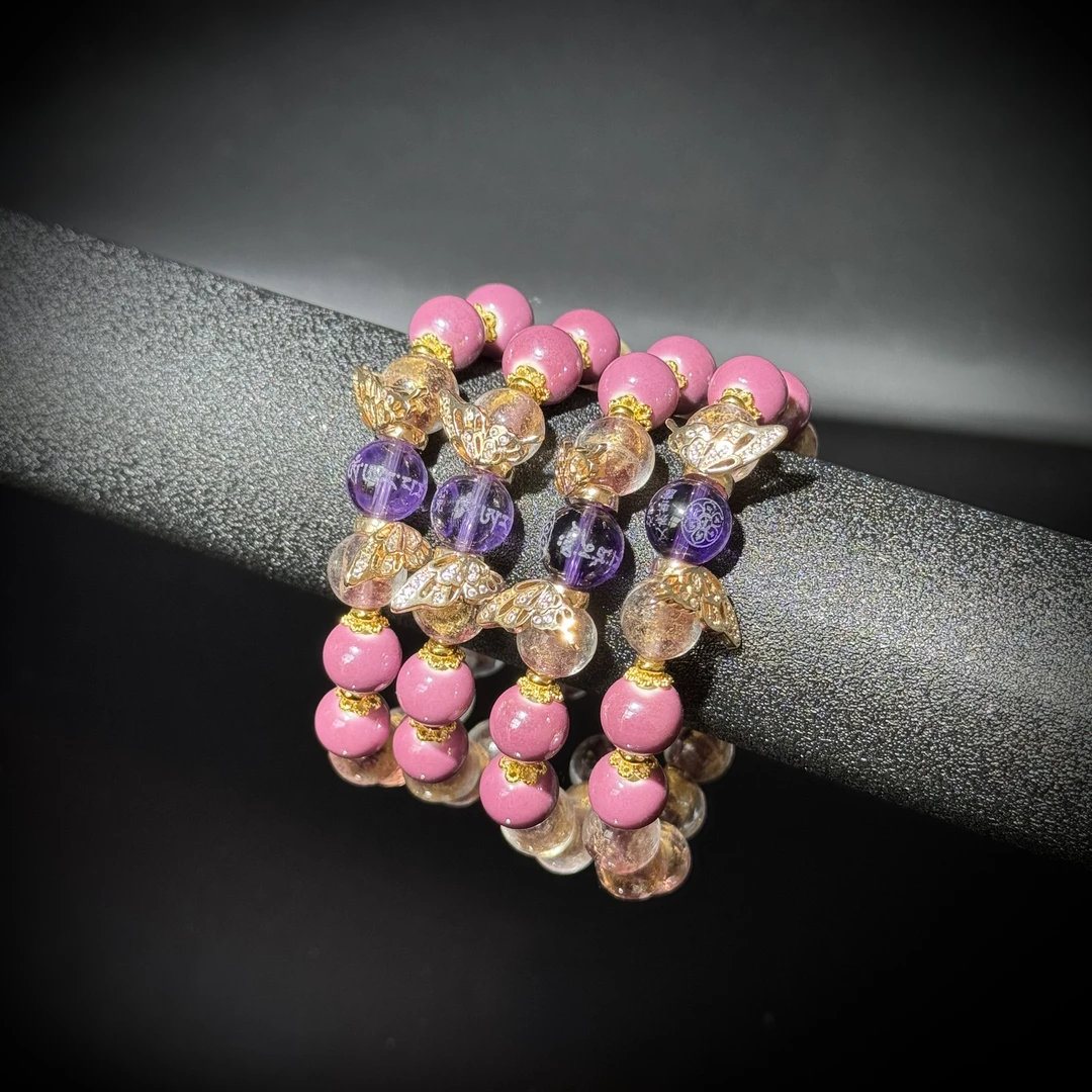 合金琉璃手链 S1121【貝勒爺】雍xx同款水晶时尚手链（多样性发其一）