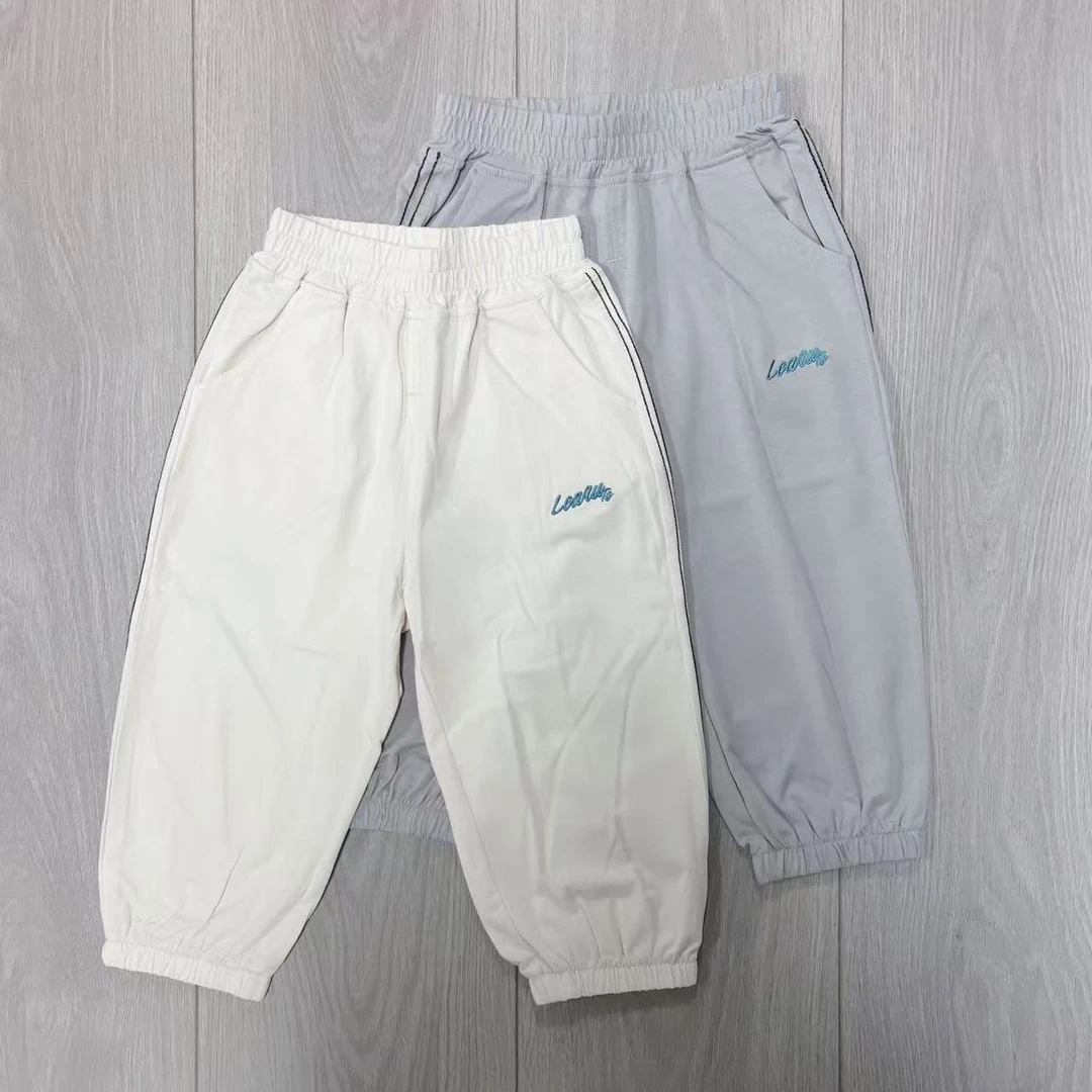 儿童夏季防蚊裤薄款男童宝宝休闲裤子外穿长裤 160278