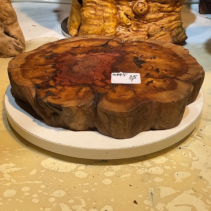 绒质枣木墩子底座