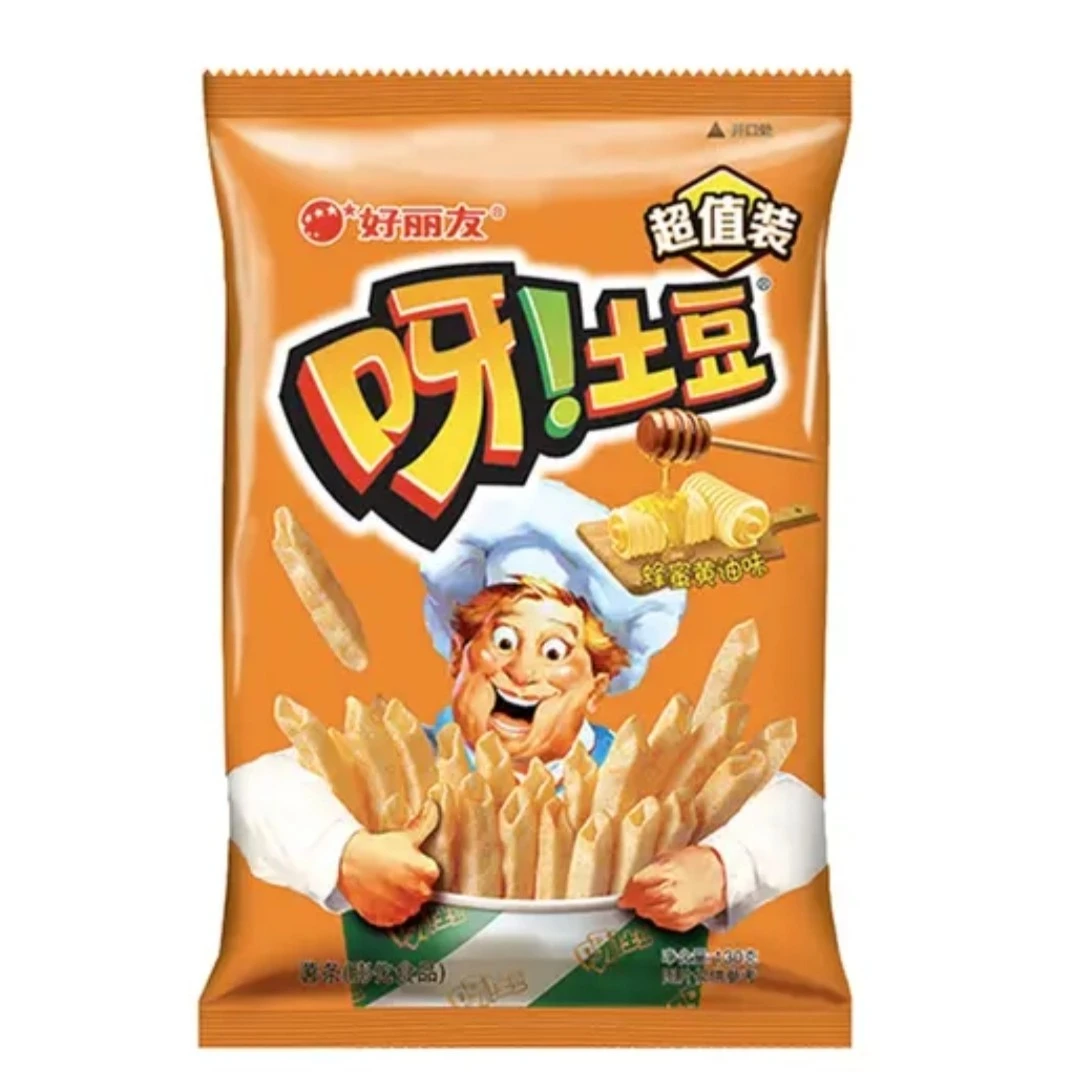 好丽友呀土豆蜂蜜黄油味薯条130g
