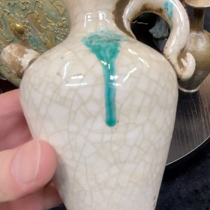 唐哥手拉坯瓷器瓶子