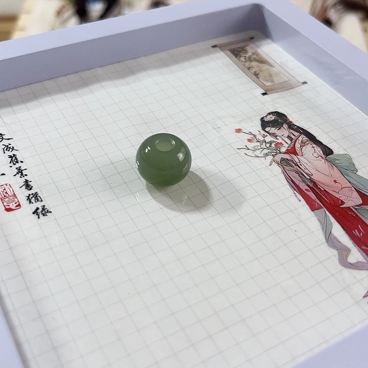 西***子颈饰未镶嵌和田玉