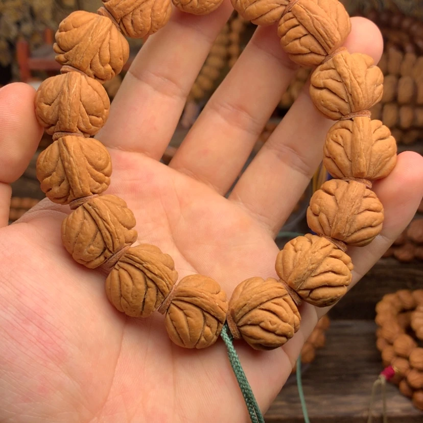 【闪购商品】桃核手串20霸王龙 龙纹桃核