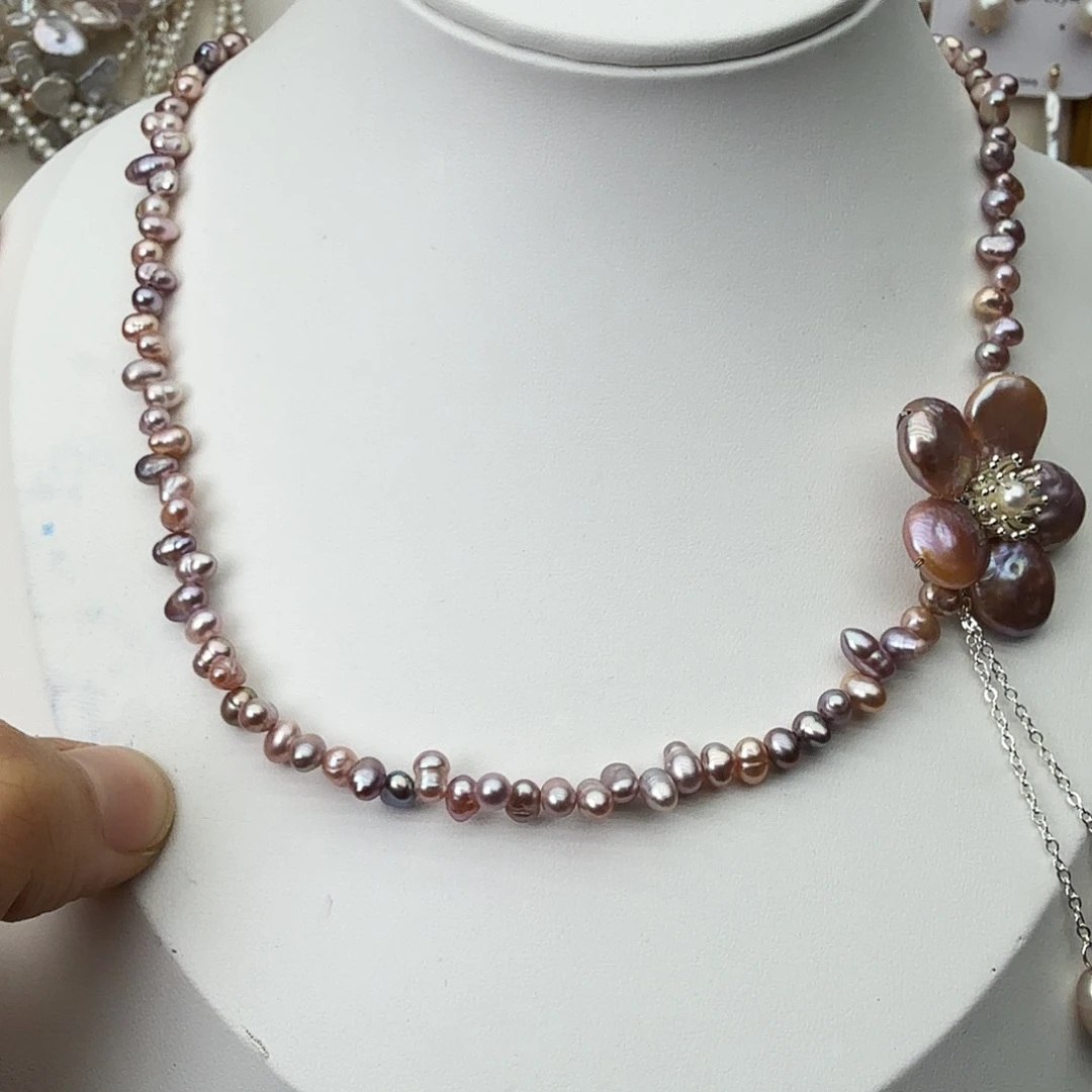 淡水珍珠颈饰未镶嵌