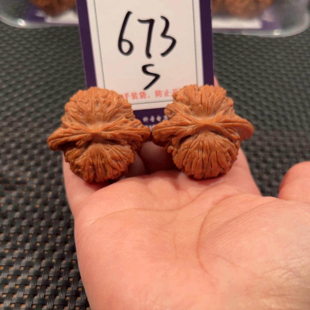 文玩核桃把件673号汉高楼尺寸40全品