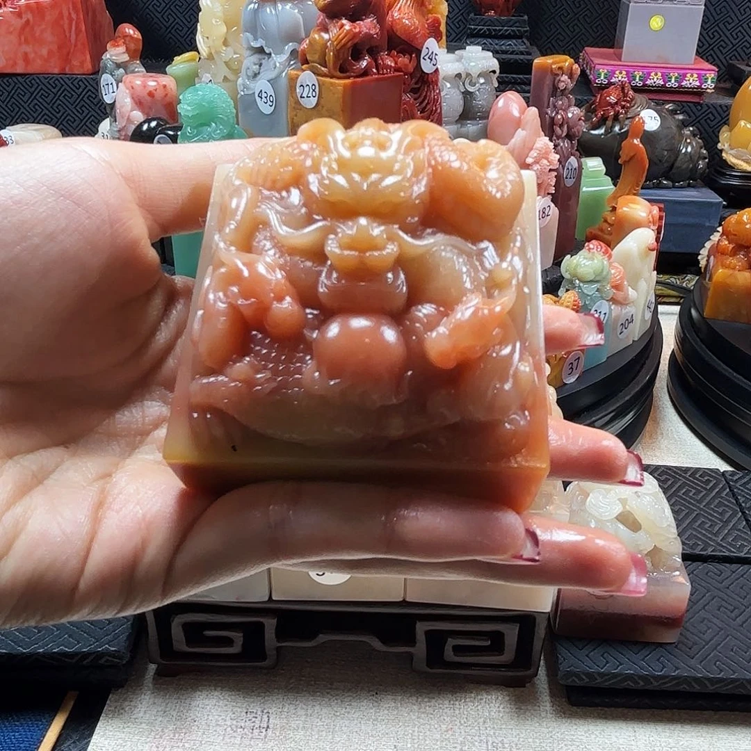 九***）寿山石印石寿山石印章