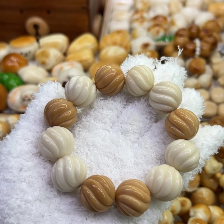 把件菩提根/象牙果77 象牙果原果雕刻多宝扭扭珠