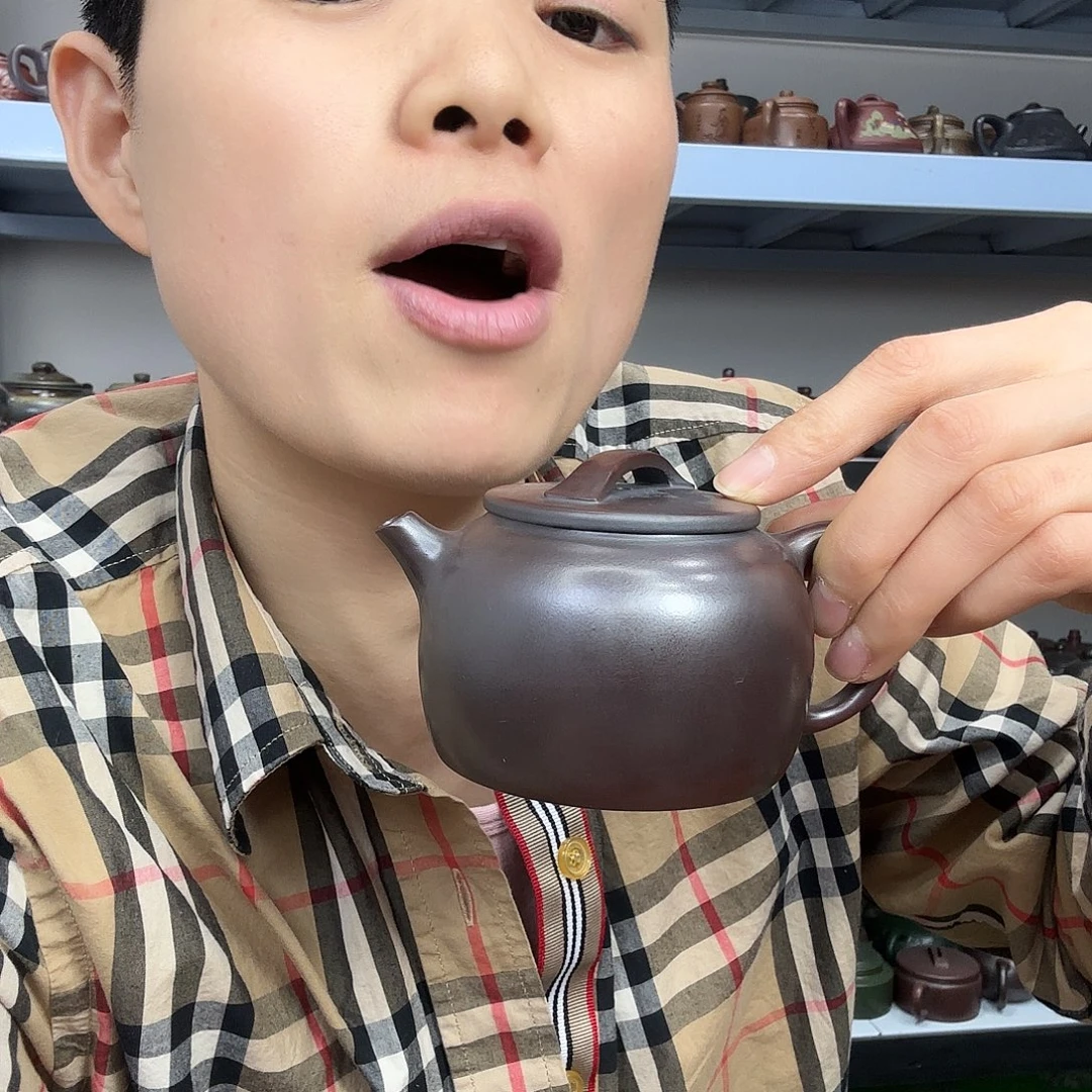 紫砂茶壶民间手艺人全手工制作