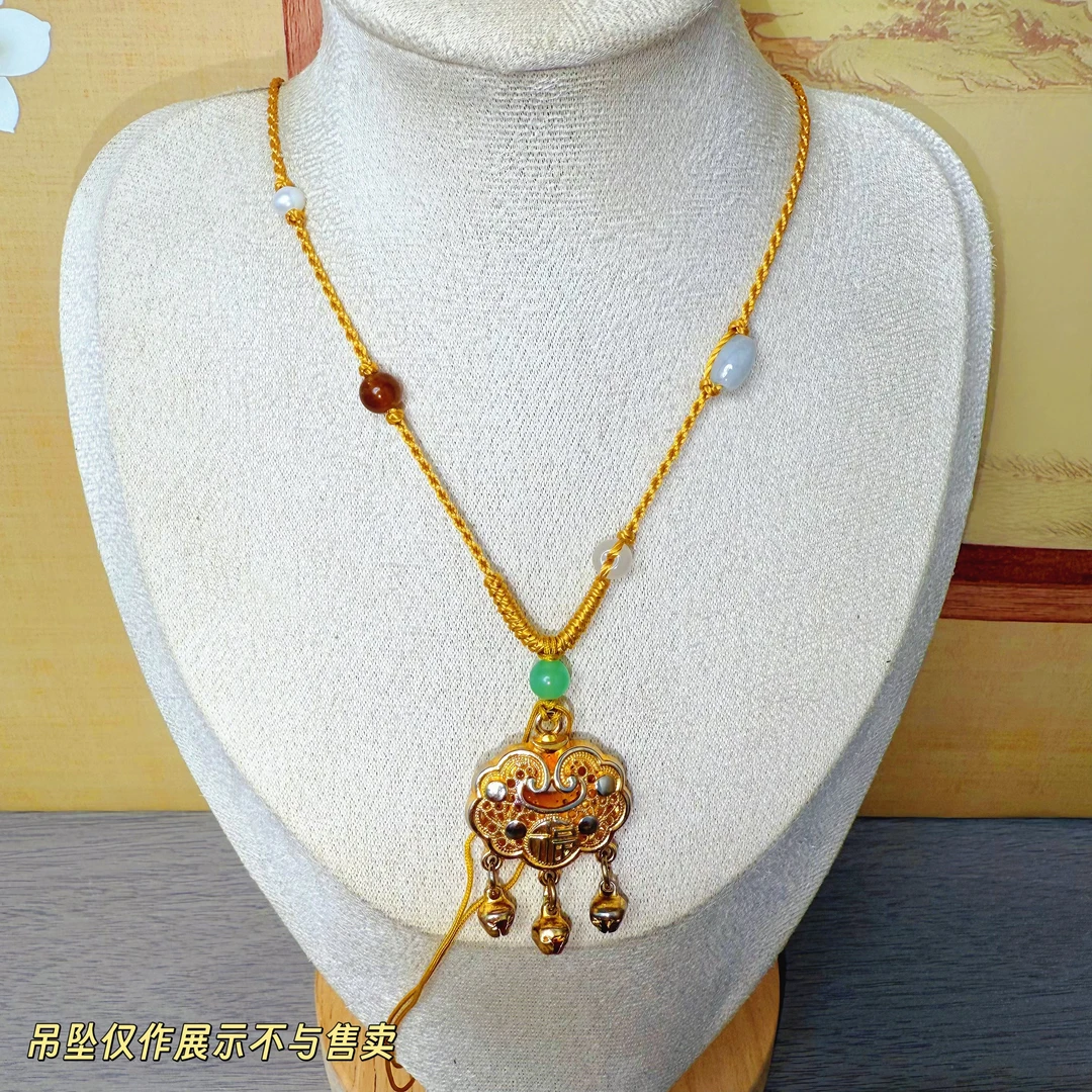 手编吊坠挂绳吊坠绳项链绳挂脖项链绳男女挂脖绳子精品编织