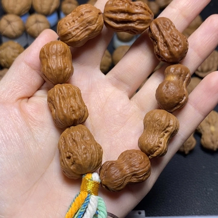 文玩核桃手串多宝花生