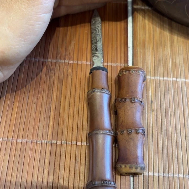 蜜安罐瓷香炉锡茶则