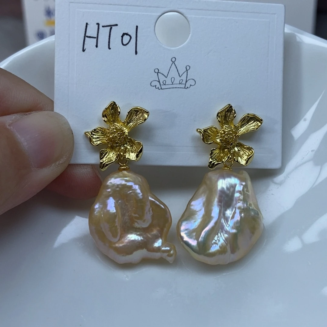 淡水珍珠耳饰合金福利160