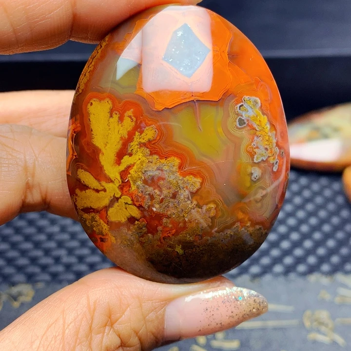 来***树玛瑙/玉髓合金颈饰