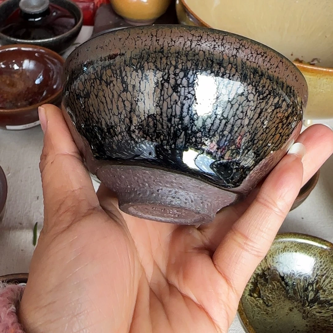 茶盏95宣和龙窑柴烧