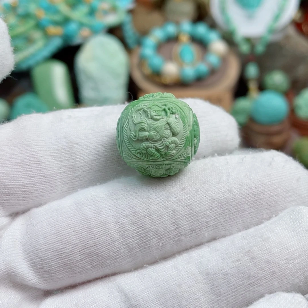 绿松石珠宝奇石未镶嵌