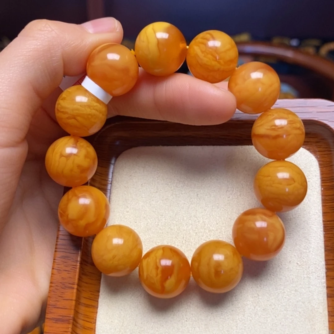 【闪购商品】蜜蜡手链未镶嵌手串