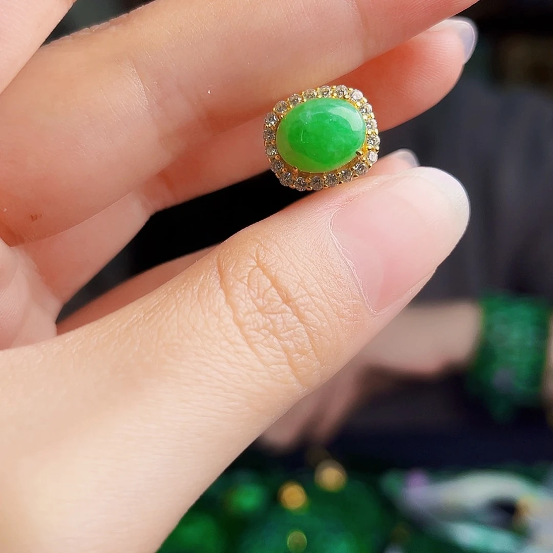 颈饰银S925镶嵌翡翠多样性