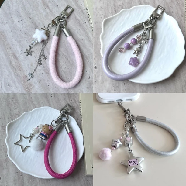【直播间】【301-500】创意可爱手机链条手机挂绳
