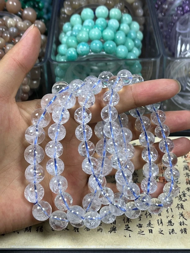 暴风雪白阿塞手串（多样性发其一）A137