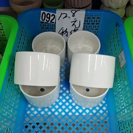 微瑕陶瓷盆满12包邮