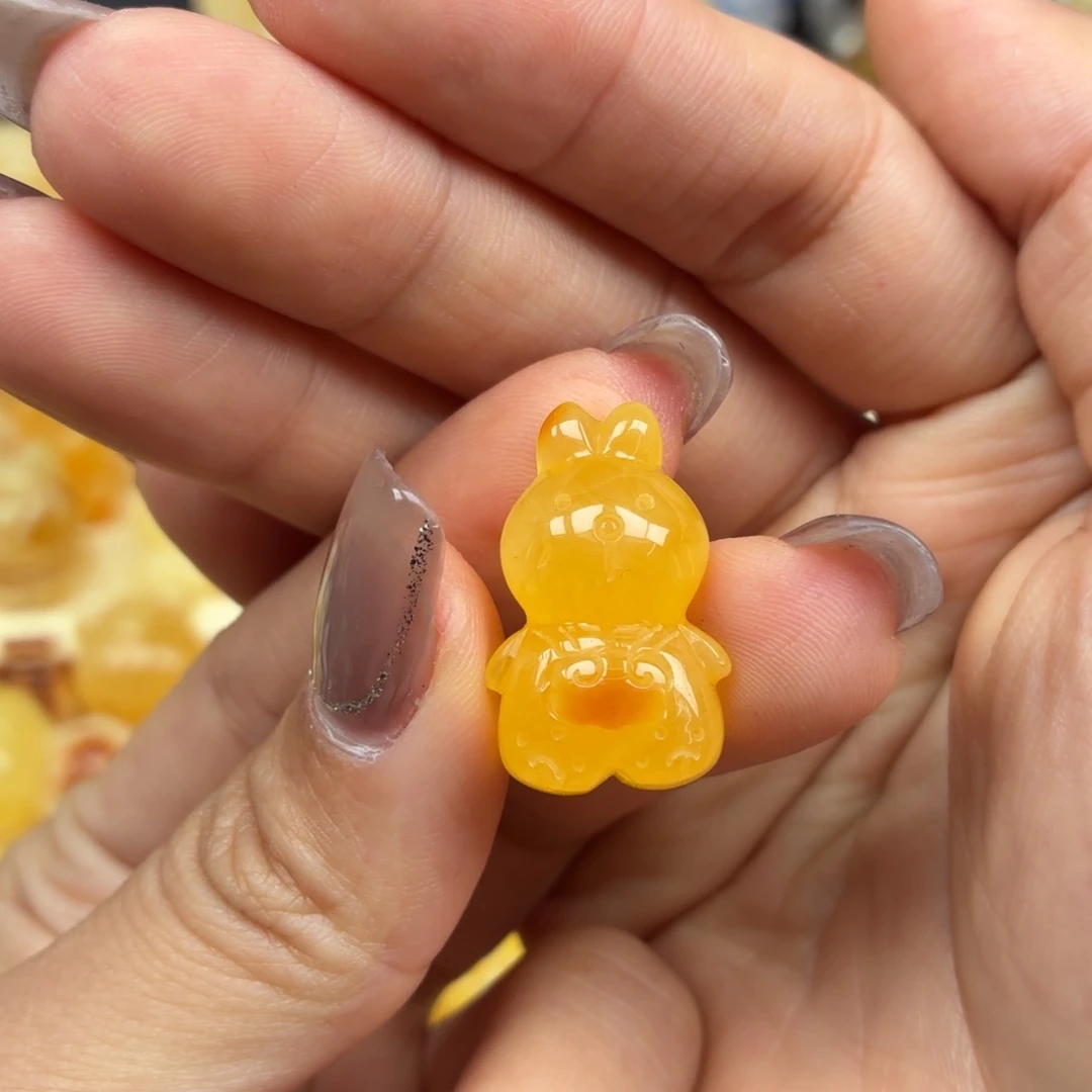 裸石琥珀未镶嵌蜜蜡